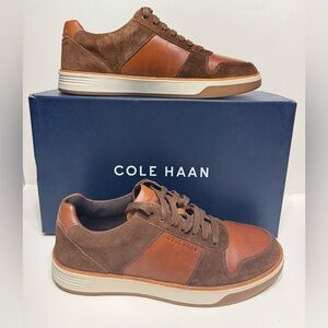 Cole Haan Men's Brown Leather Sneakers New Size 9